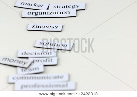 ความสำเร็จบนตัวอักษร