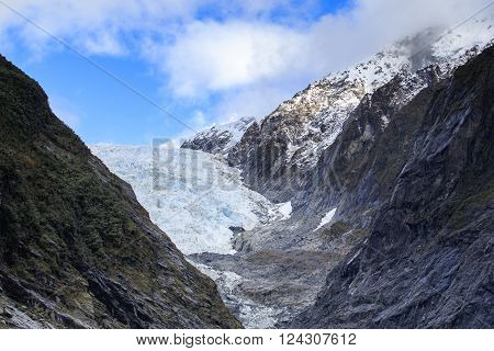 Franz Joseft Glacier Important Traveling Destination In South Island New Zealand