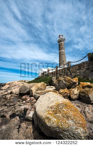 Lighthouse in Jose Ignacio near Punta del Este Uruguay