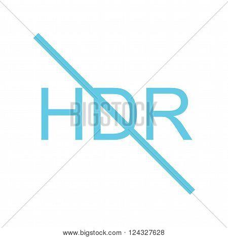 Camera, HDR, equipment icon vector image. Can also be used for picture editing. Suitable for use on web apps, mobile apps and print media.