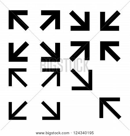 Fullscreen Icon - vector illustration - isolated