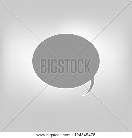 vector icon isolated buble speech dialog symbol
