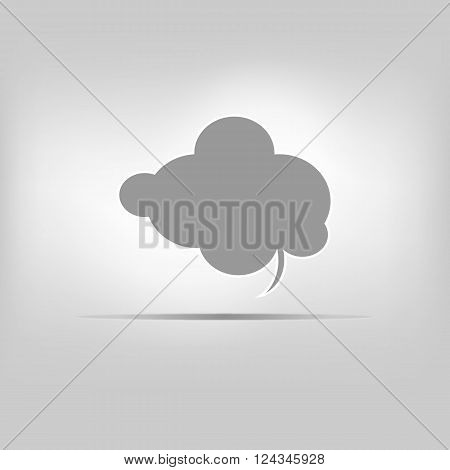 vector icon isolated buble speech dialog symbol