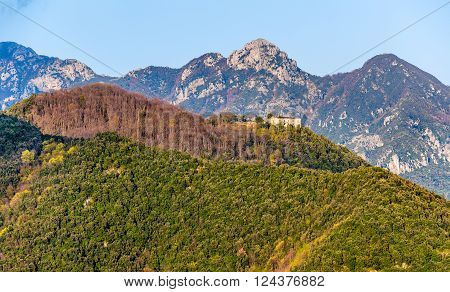 Lattari Mountains on Amalfi Coast in Campania - Italy