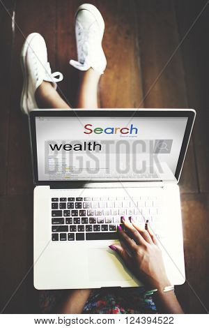 Affluence Growth Profit Savings Wealth Investment Concept