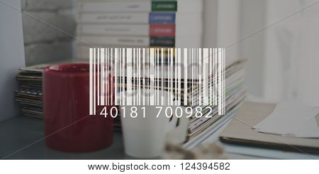 Barcode Data Eletronic Industry Label Laser Retail Concept