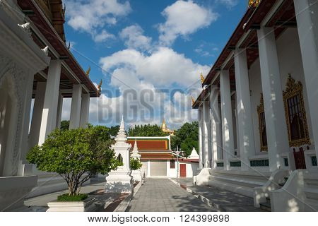 Some areas of Wat Ratchanatdaram Worawihan Bangkok Thailand