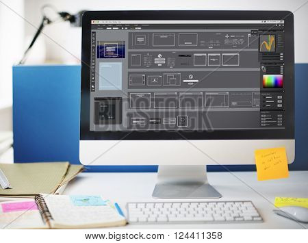Edit Software Templates Design Graphics Concept