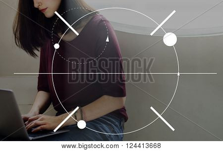 Focus Concentrate Focal Point Clarity Spotlight Concept