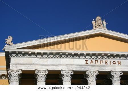 Zappeion bina cephe üst