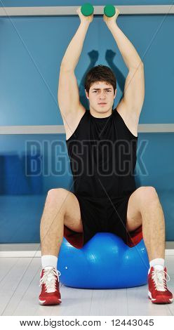 Mies Fitness Harjoitus