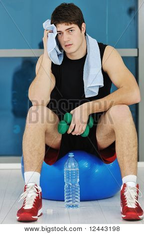 Mies Fitness Harjoitus
