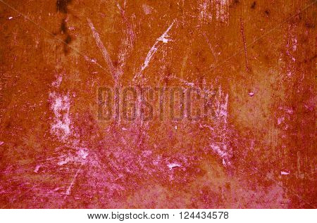 Old retro grunge wall texture. Scratched background