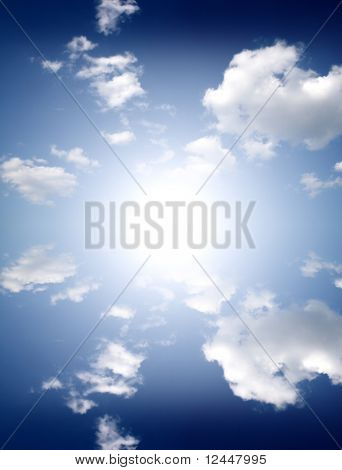 cielo blu