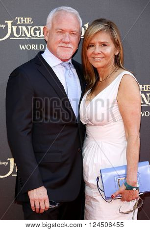 John Debney at the Los Angeles premiere of 'The Jungle Book' held at the El Capitan Theatre in Hollywood, USA on April 4, 2016.
