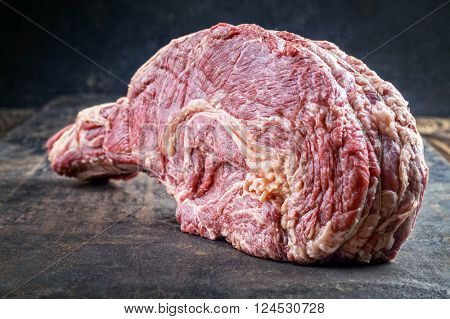 Dry Aged Kobe Tomahawk Steak