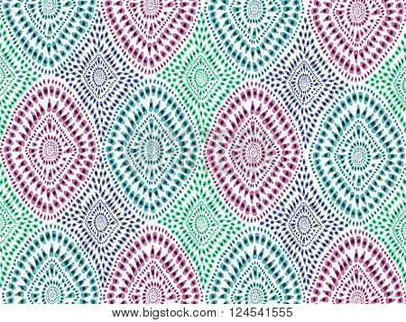 Boho Tie Dye Background Texture Watercolor Effect Vector 4