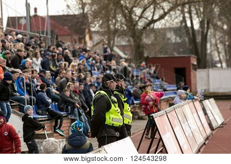 Municipal Police Of Daugavpils Keep Order