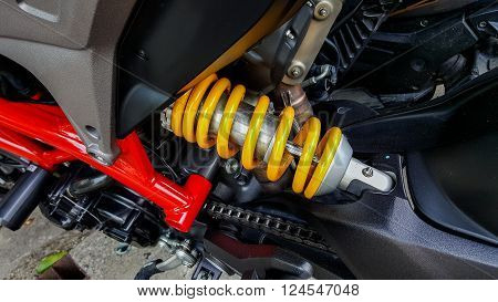Motorcycle shock absorbers a device for absorbing jolts and vibrations especially on a motor vehicle.