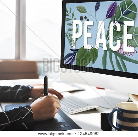 Peace Calm Free Nonviolence Privacy Solitude Zen Concept