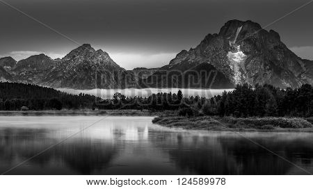Grand Teton Landscape Oxbow Bend