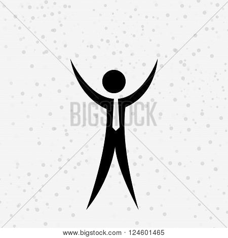 human figure design, vector illustration eps10 graphic