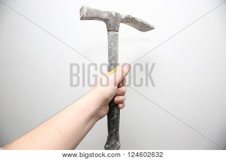 Man Hold In The Hand Tools