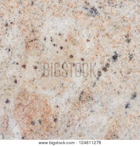 Beige granite texture with natural pattern. Granite stone wall background.
