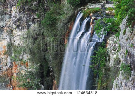 Purlingbrook Falls in Springbrook National Park, Queensland, Australia
