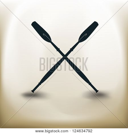 Crossed Paddle