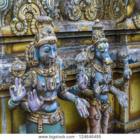 Seetha Amman Hindu temple in Sri Lanka