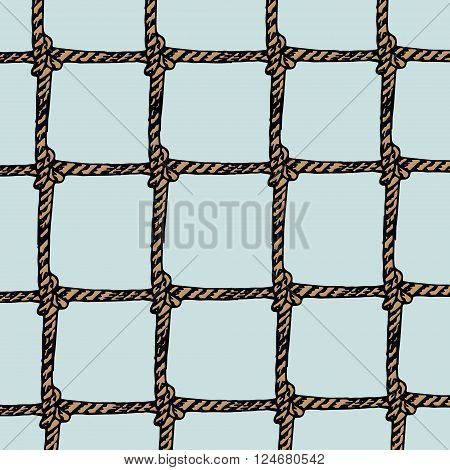 Colorful hand drawn seamless vector stock illustration. Background pattern