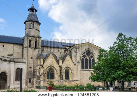 Saint-Seurin Basilica is part of the World Heritage Sites of the Routes of Santiago de Compostela in France Bordeaux