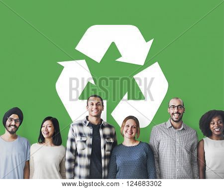 Recycle Green Environment Conservation Eco Concept