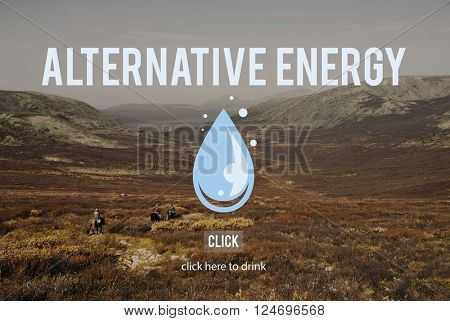 Clean Water Alternative Energy H2o Concept