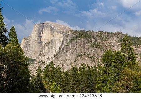 Close Up Of Half Dome