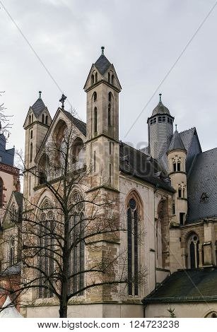 Wetzlar Cathedral is a large church in the town of Wetzlar Germany. Construction began in 1230 and is still unfinished
