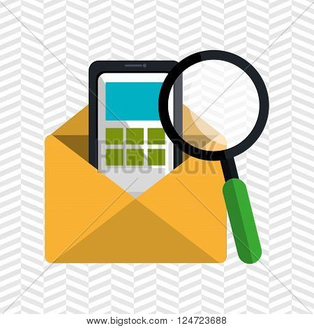smartphone services design, vector illustration eps10 graphic