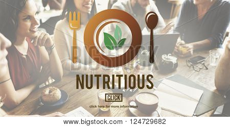 Nutritious Eating Food Health Nourishment Diet Concept