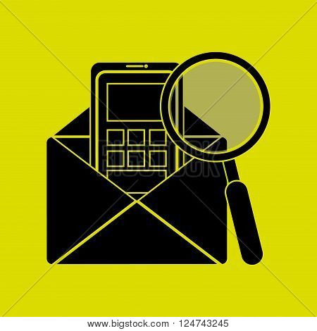 smartphone services design, vector illustration eps10 graphic