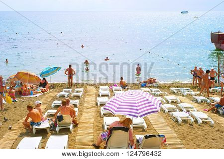 Summer Crimea Beach