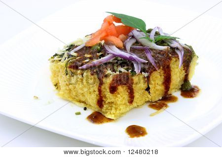 Dhokla, indický snack