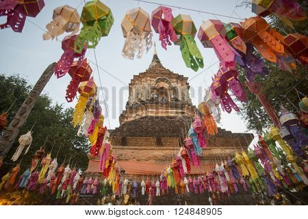 Asia Thailand Chiang Loy Krathong Festival