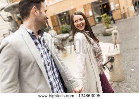 Couple In Rome