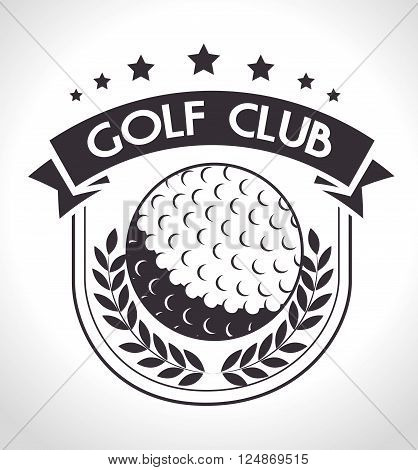 golf club design, vector illustration eps10 graphic