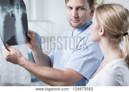 Looking At Chest X-ray
