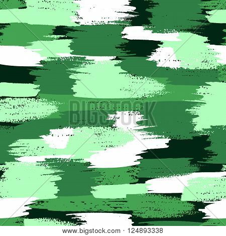 Vector military camouflage pattern. Green color camouflage.