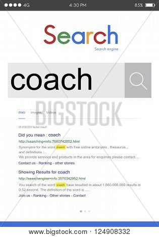 Coach Lead Leadership Manage Mentor Teacher Concept