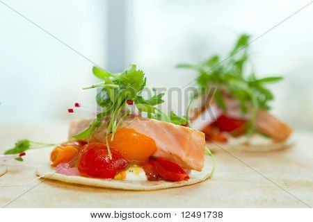 Taquitos de salmón 2