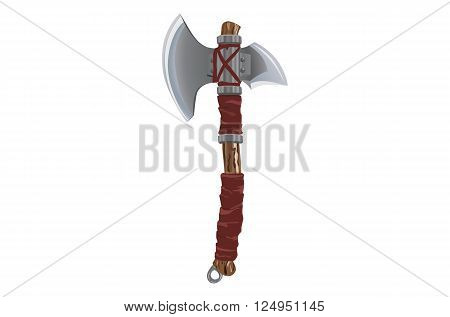 Two sided blade ancient battle axe of insanity